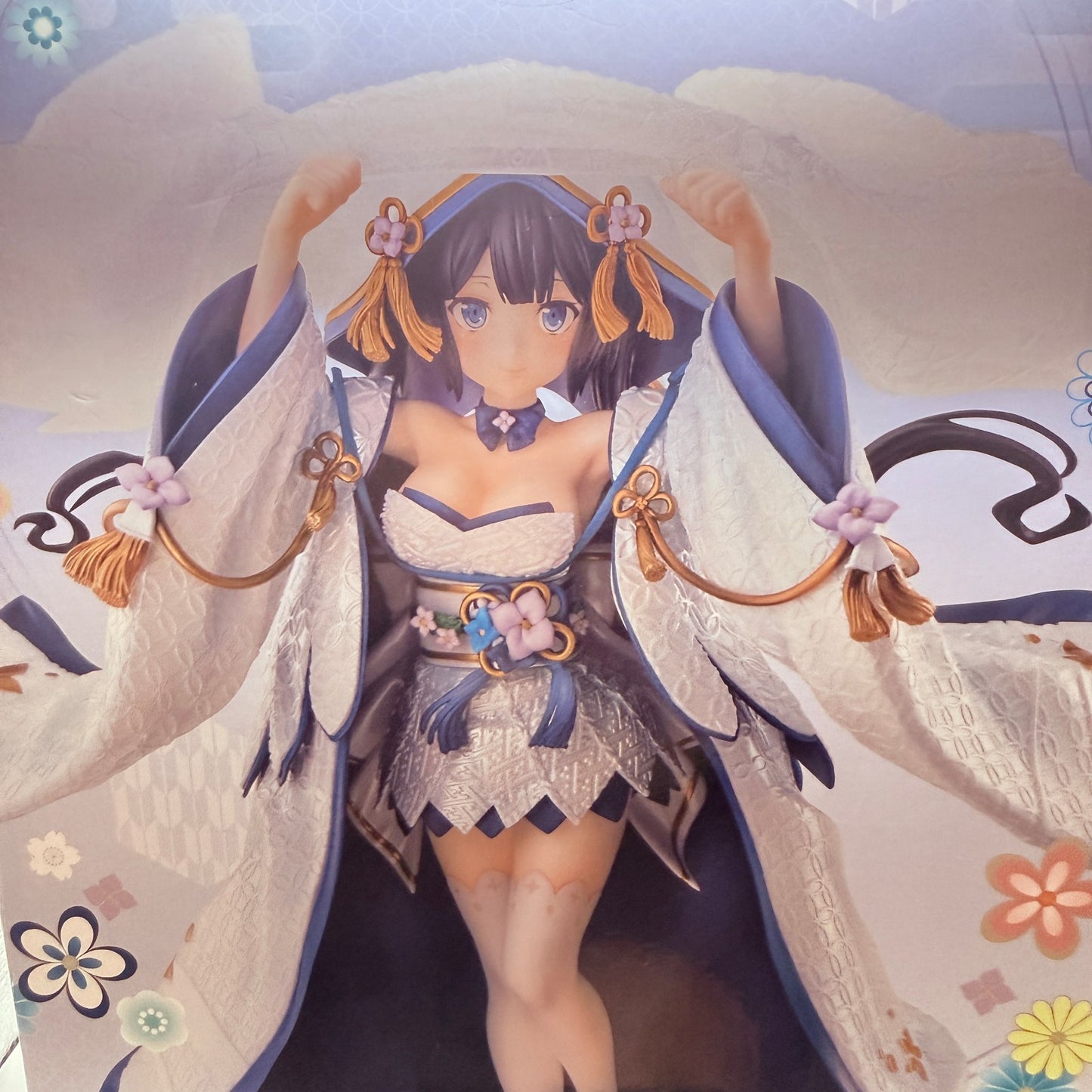Hestia Shiromuku 1/7 Figure F:NEX DanMachi FuRyu Japanese Wedding Dress MIP4