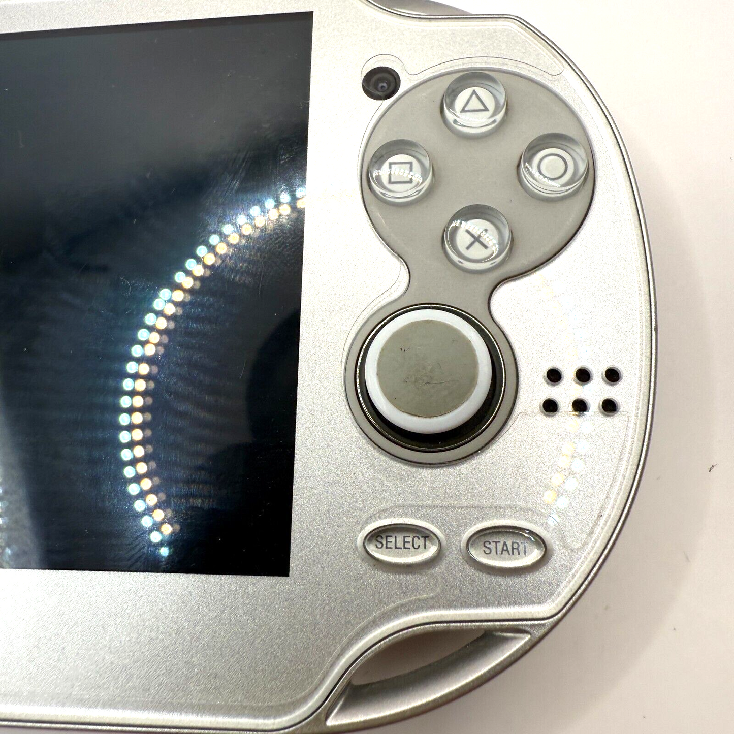 Sony PlayStation Vita PCH1000 ICE SILVER WiFi PSO2 soft & memory card 16GB12