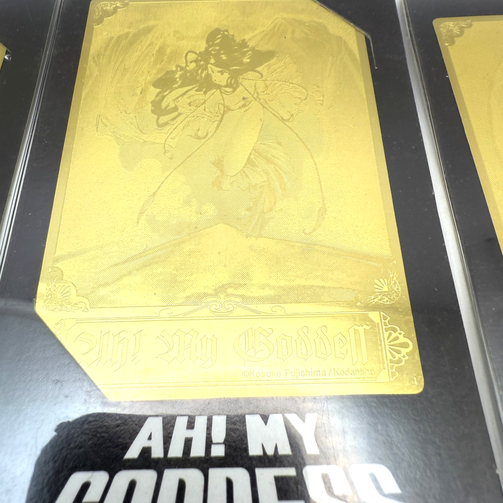 Ah! My Goddess metal Gold Card set of 12 Verdandi Urd Skuld [express]3
