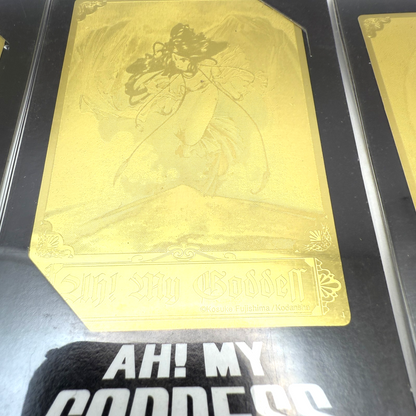 Ah! My Goddess metal Gold Card set of 12 Verdandi Urd Skuld [express]3