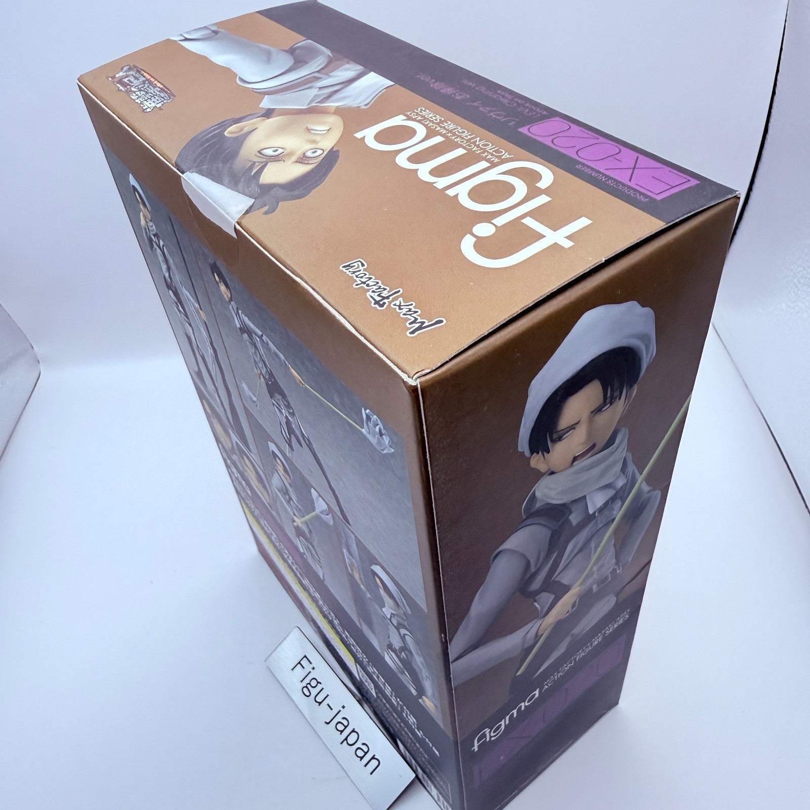 Levi Cleaning Ver Attack on Titan figma EX-020 Max Factory Bonus Stand MISB2