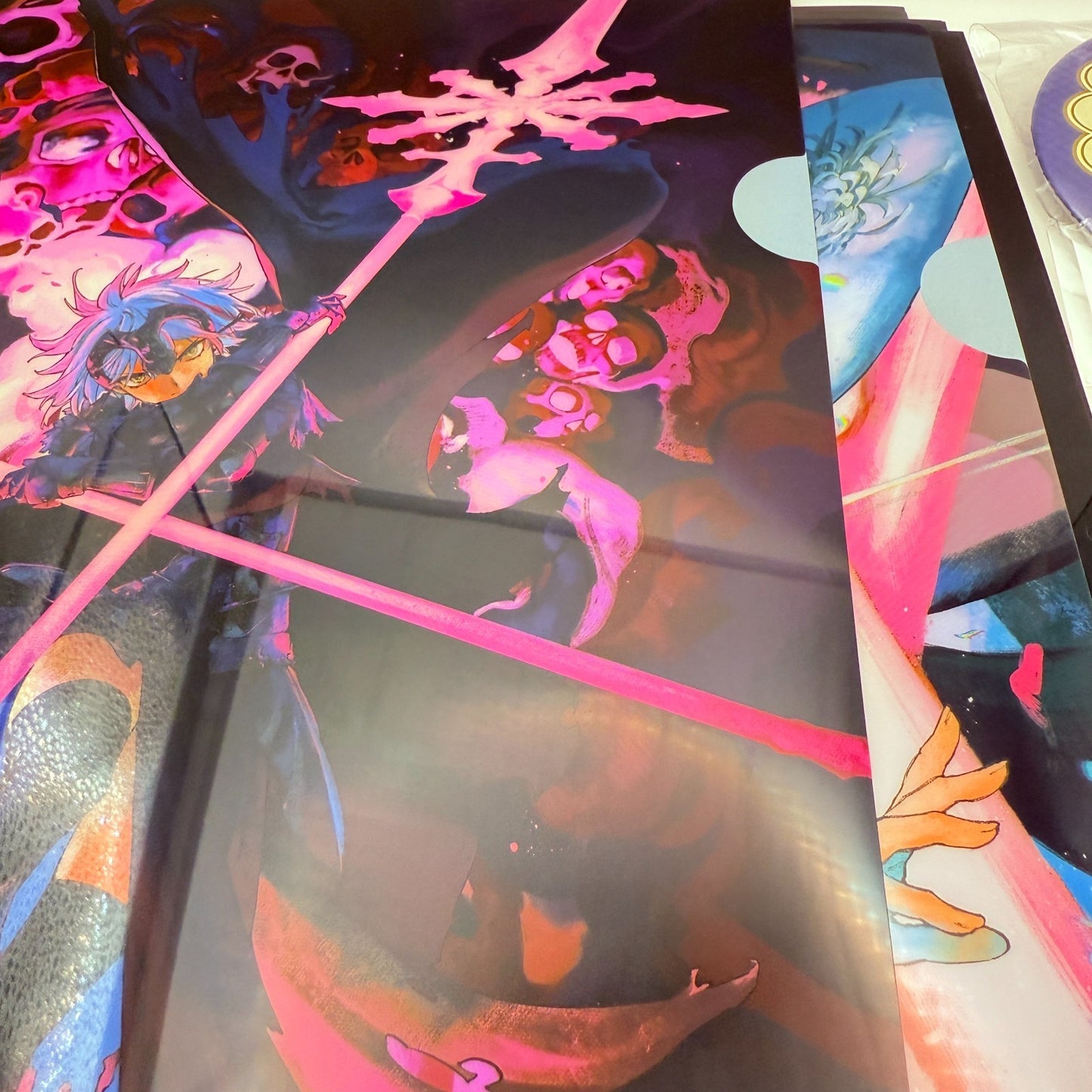 Fate/Samurai Remnant 2nd Anniv Kuji Lancer Jeanne Alter SP 4-Item Set Clear File2