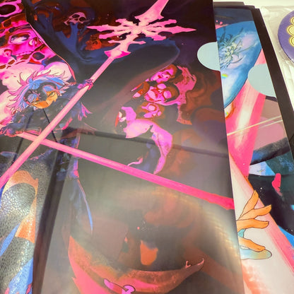 Fate/Samurai Remnant 2nd Anniv Kuji Lancer Jeanne Alter SP 4-Item Set Clear File2