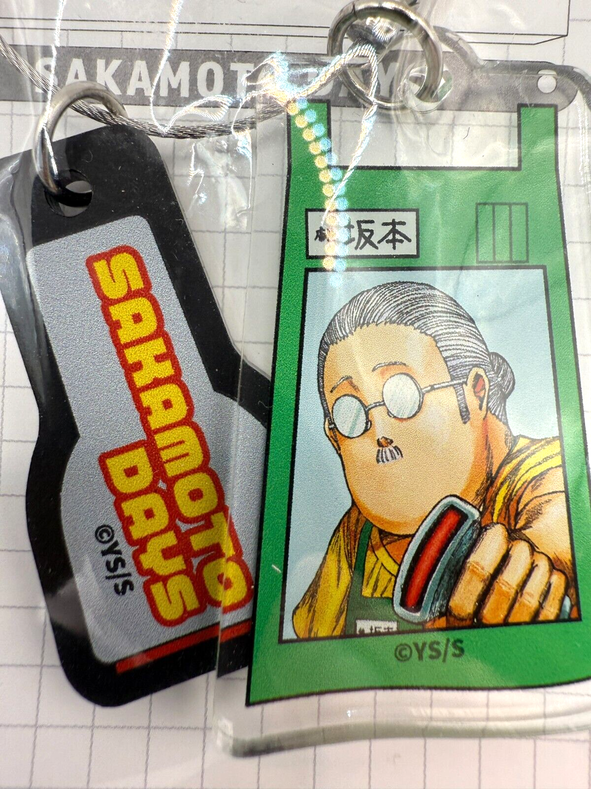 Sakamoto Days Motif double acrylic keychain NEW JAPAN[express]1