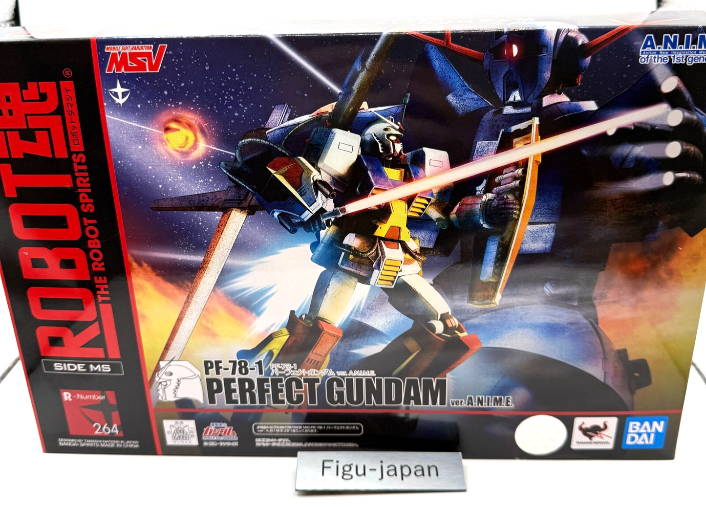 ROBOT Spirits Perfect Gundam PF781 ver ANIME Figure MSV Brand New Sealed0