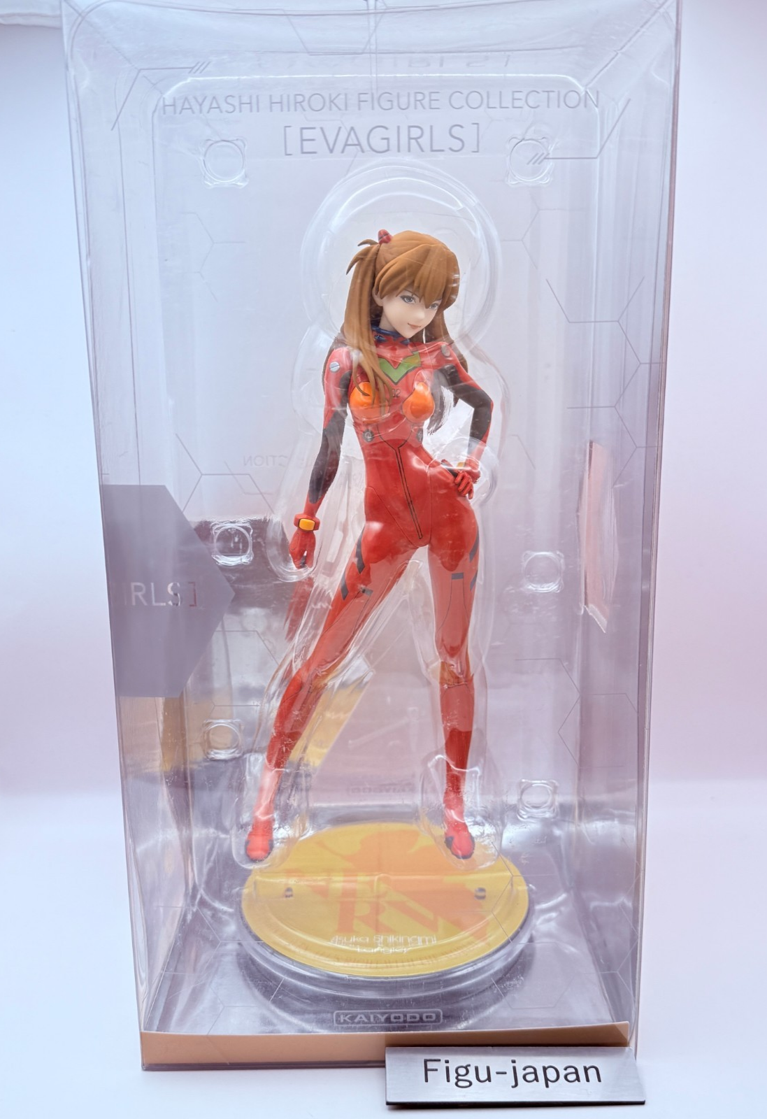 EVAGIRLS Asuka Langley Figure Hayashi Hiroki Collection Evangelion Exhibition0