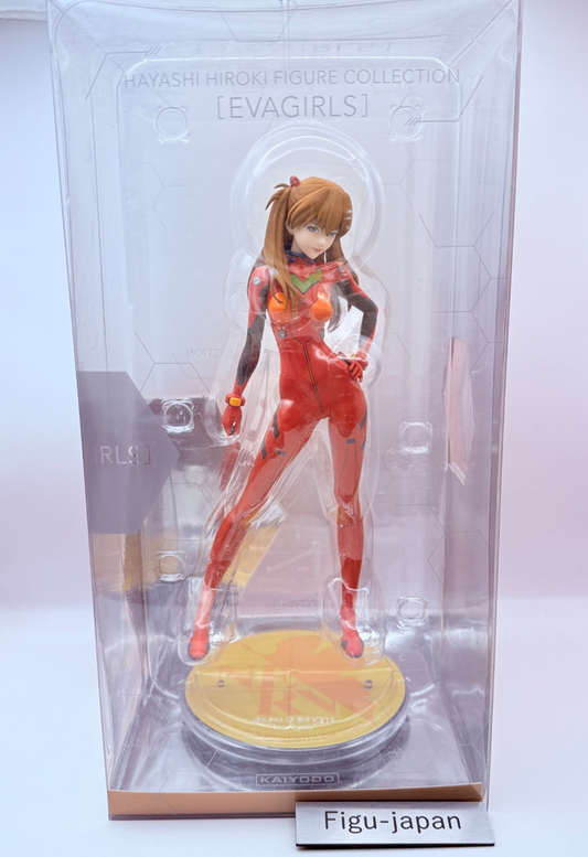 EVAGIRLS Asuka Langley Figure Hayashi Hiroki Collection Evangelion Exhibition0