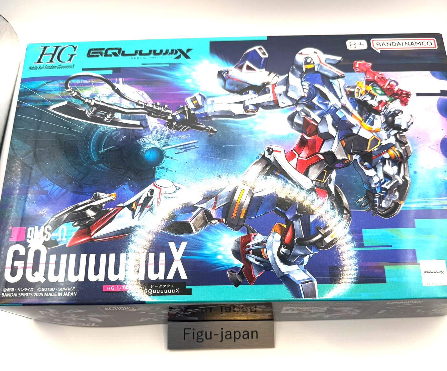Bandai HG 1/144 GQuuuuuuX Mobile Suit Gundam Ziek Axe Model Kit NIB6