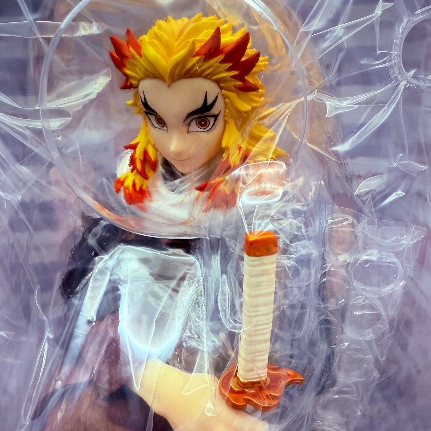 Aniplex Demon Slayer Kyojuro Rengoku NonScale Figure Japan New Unopened Box3