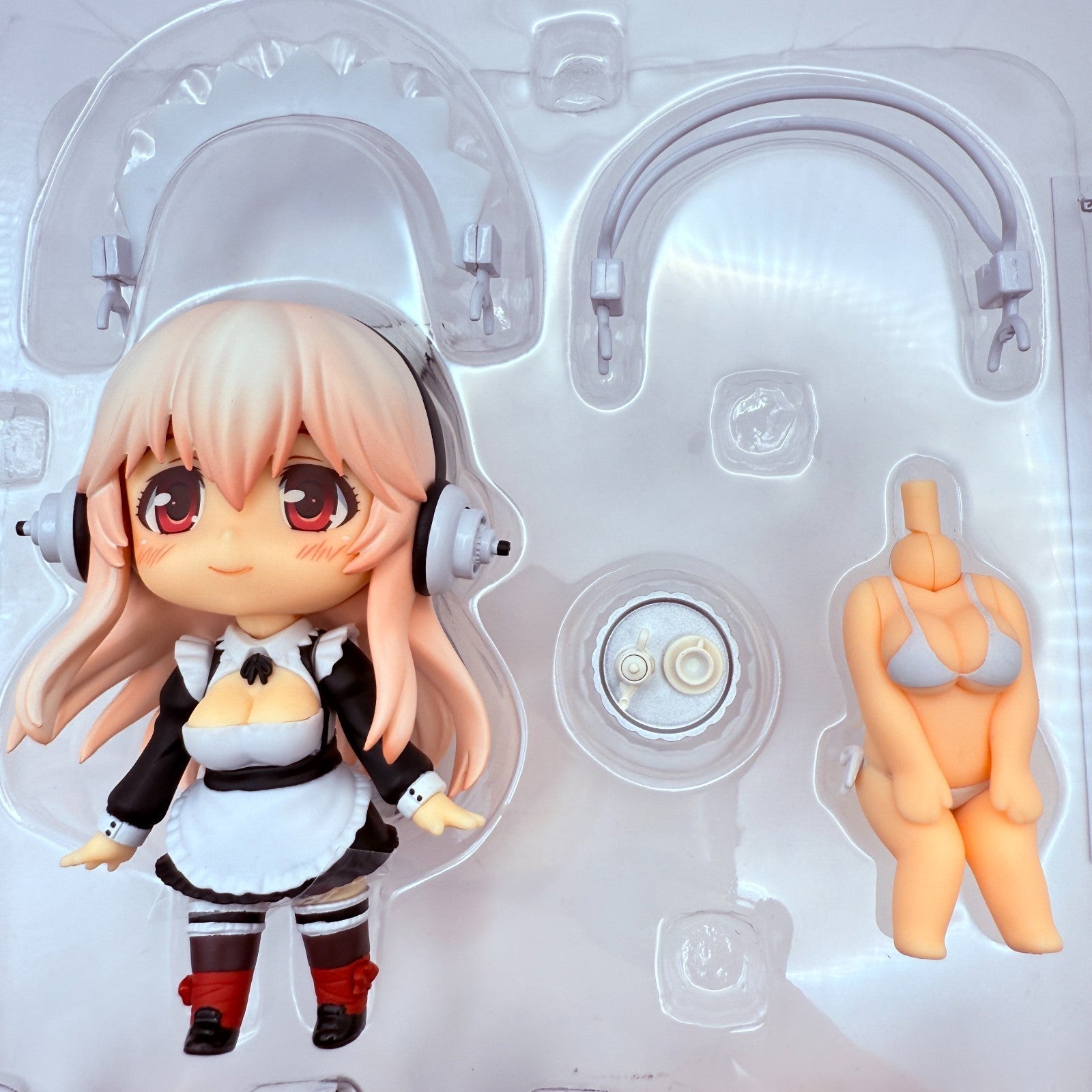 Super Sonico Working Set Nendoroid 436 Good Smile Company Figure SoniAni MIB HTF2