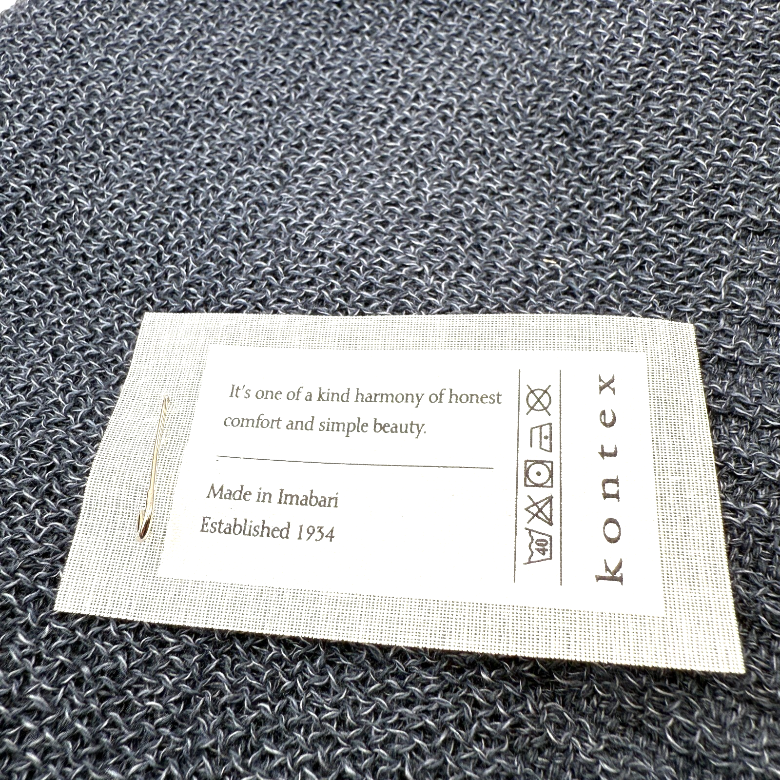 Imabari Towel  Kontex Gray Regular Towels Japan Made [express]5