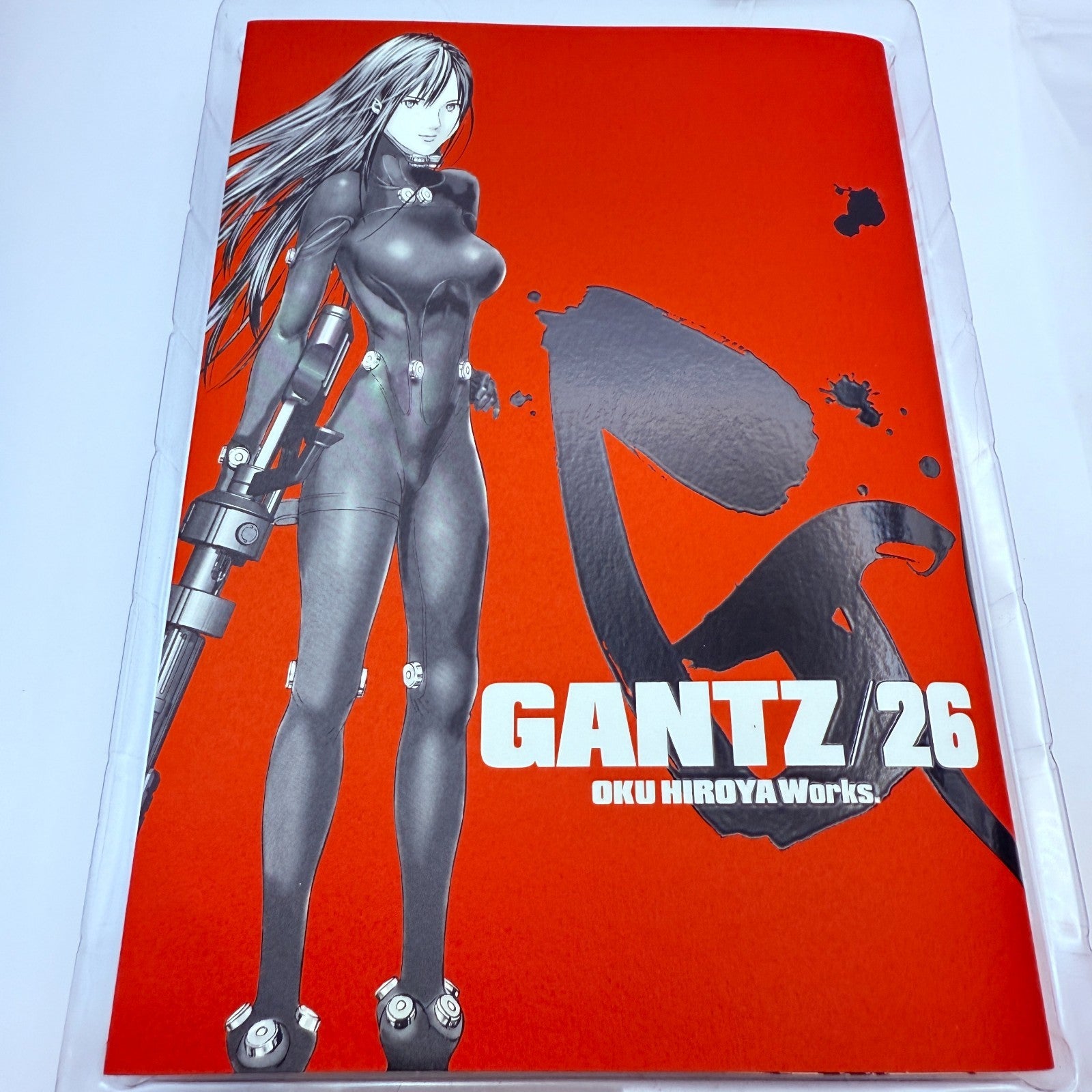 figma GANTZ Reika GANTZ Suit Ver. Action Figure SP005 with comic vol.26 express2