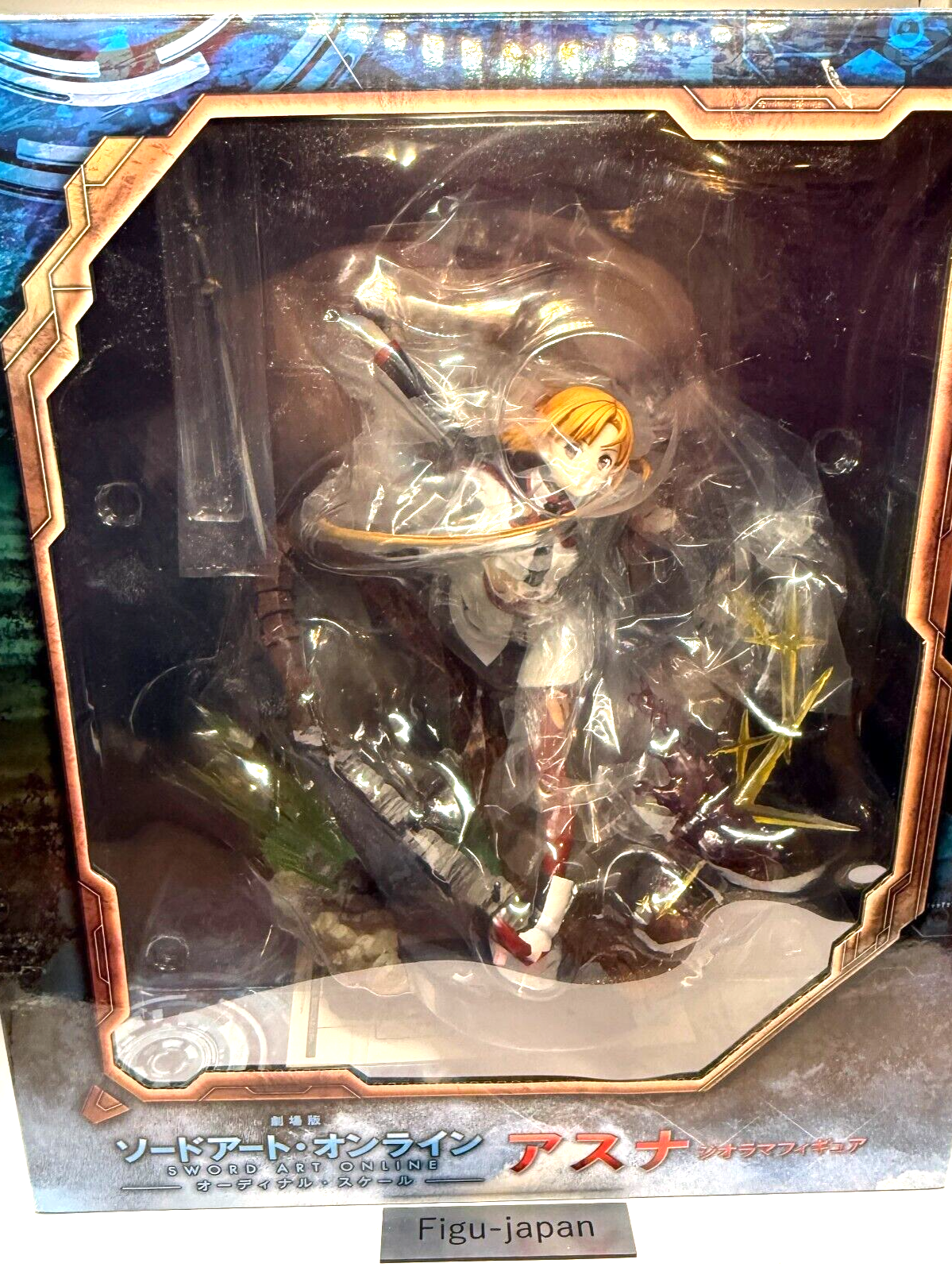 Asuna Diorama Figure SAO Ordinal Scale 1/7 MIB Aniplex Authentic Anime Japan0