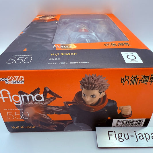 figma 550 Jujutsu Kaisen Yuji Itadori Action Figure Good Smile Company Japan NEW1