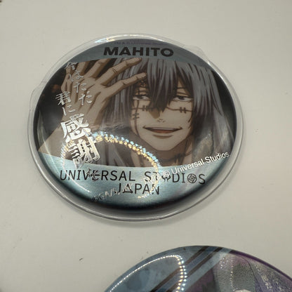 Mahito Jujutsu Kaisen Pinback Button Acrylic Keychain Set Official Merchandise14