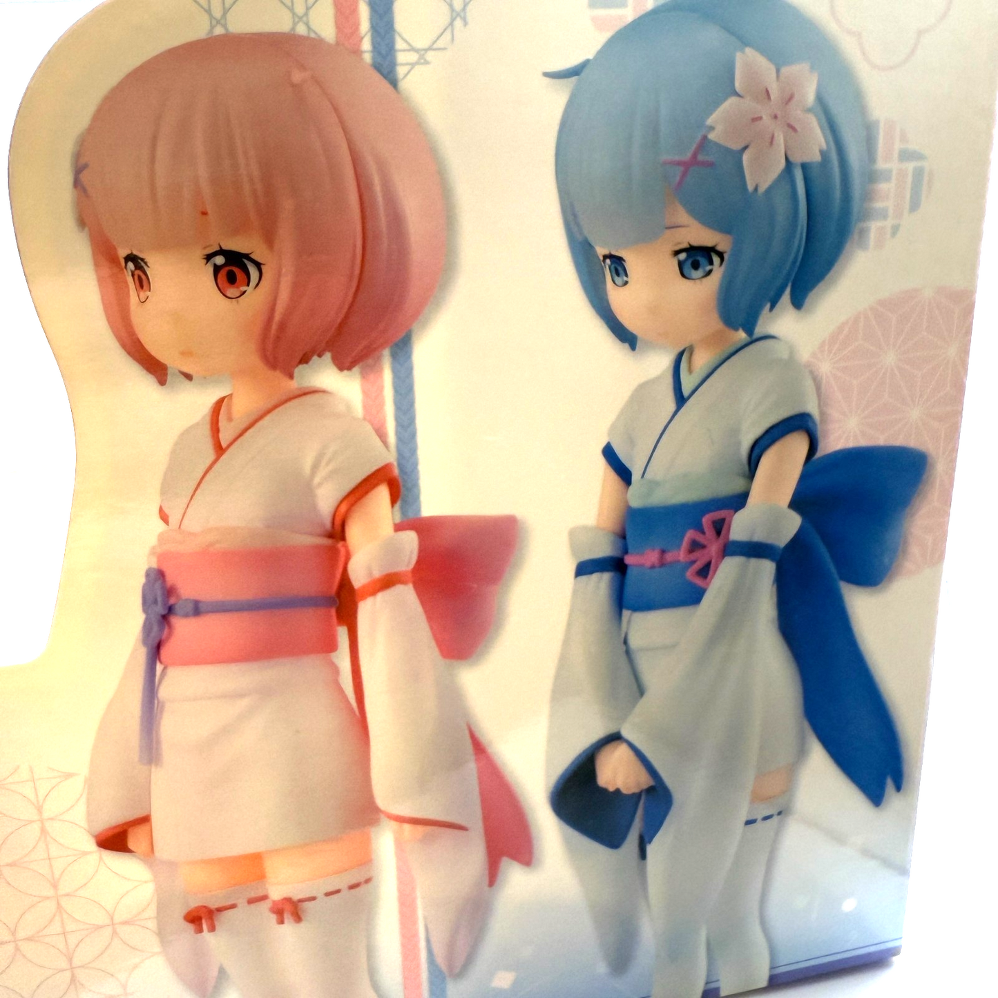 Re:ZERO Rem & Ram Childhood Memories 1/7 Figure Set F:NEX FuRyu NIB9