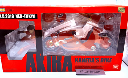 AKIRA Kaneda's Bike Popinica Spirits PX03 Bandai Metallic Figurine Top Mint HTF0