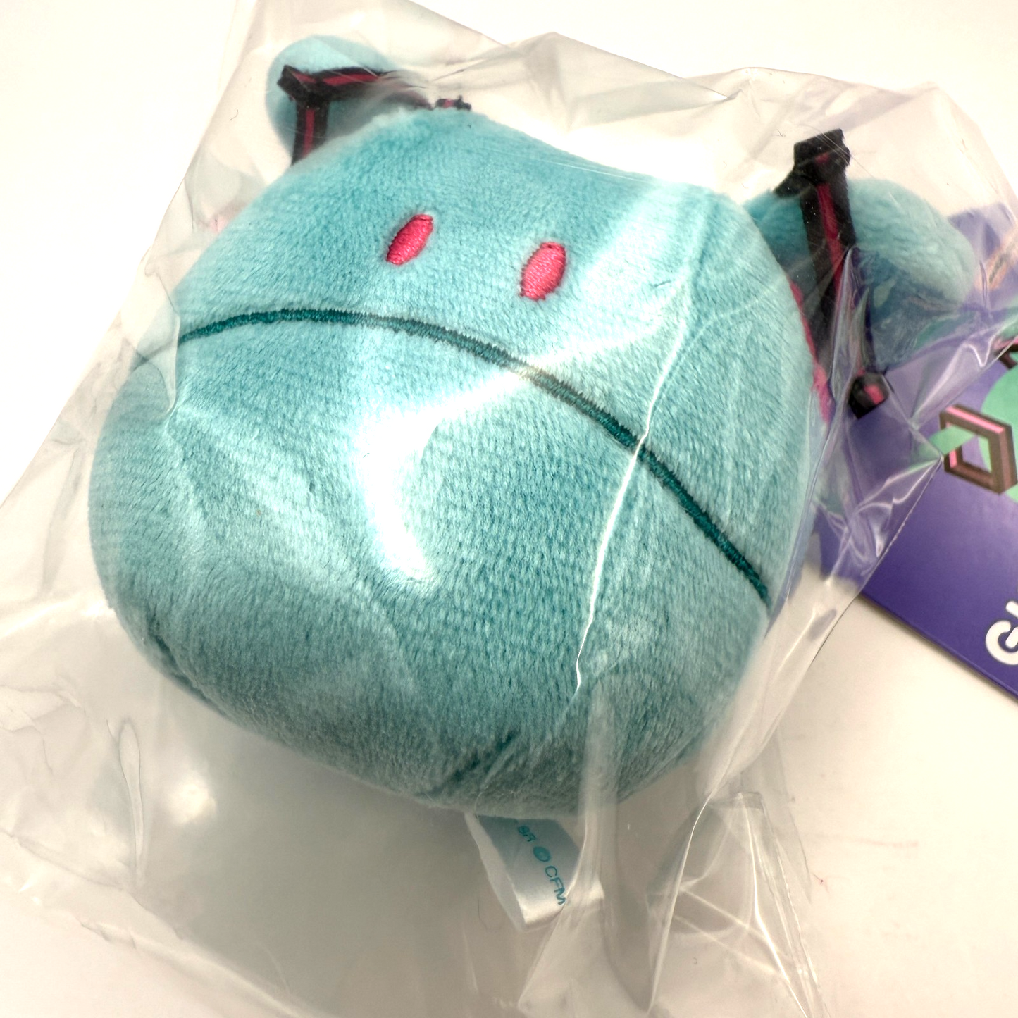 Mobile Suit Gundam ×Hatsune Miku Haro Purinui plushie stuffed Keychain [express]1