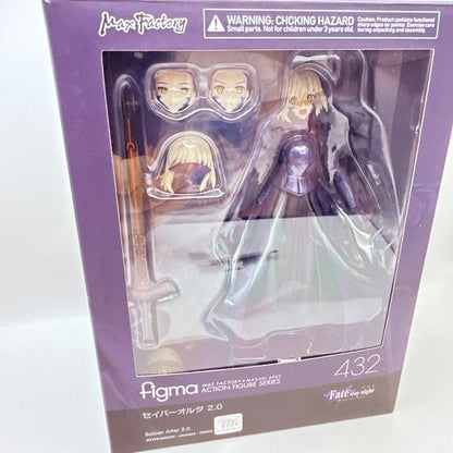 Saber Alter 2.0 figma 432 Fate/stay night Heaven's Feel Max Factory Figure MIB1
