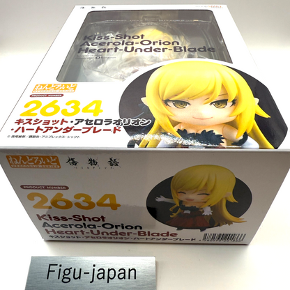 Kizumonogatari KissShot AcerolaOrion Nendoroid 2634 Action Figure GSC NIB2