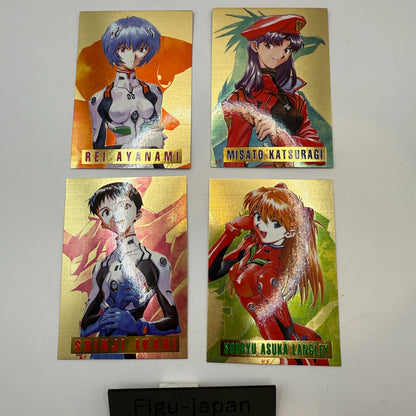 1996Evangelion Carddass Masters Vol.1 SP1SP4 Full Set w/Winning Letter Sadamoto7