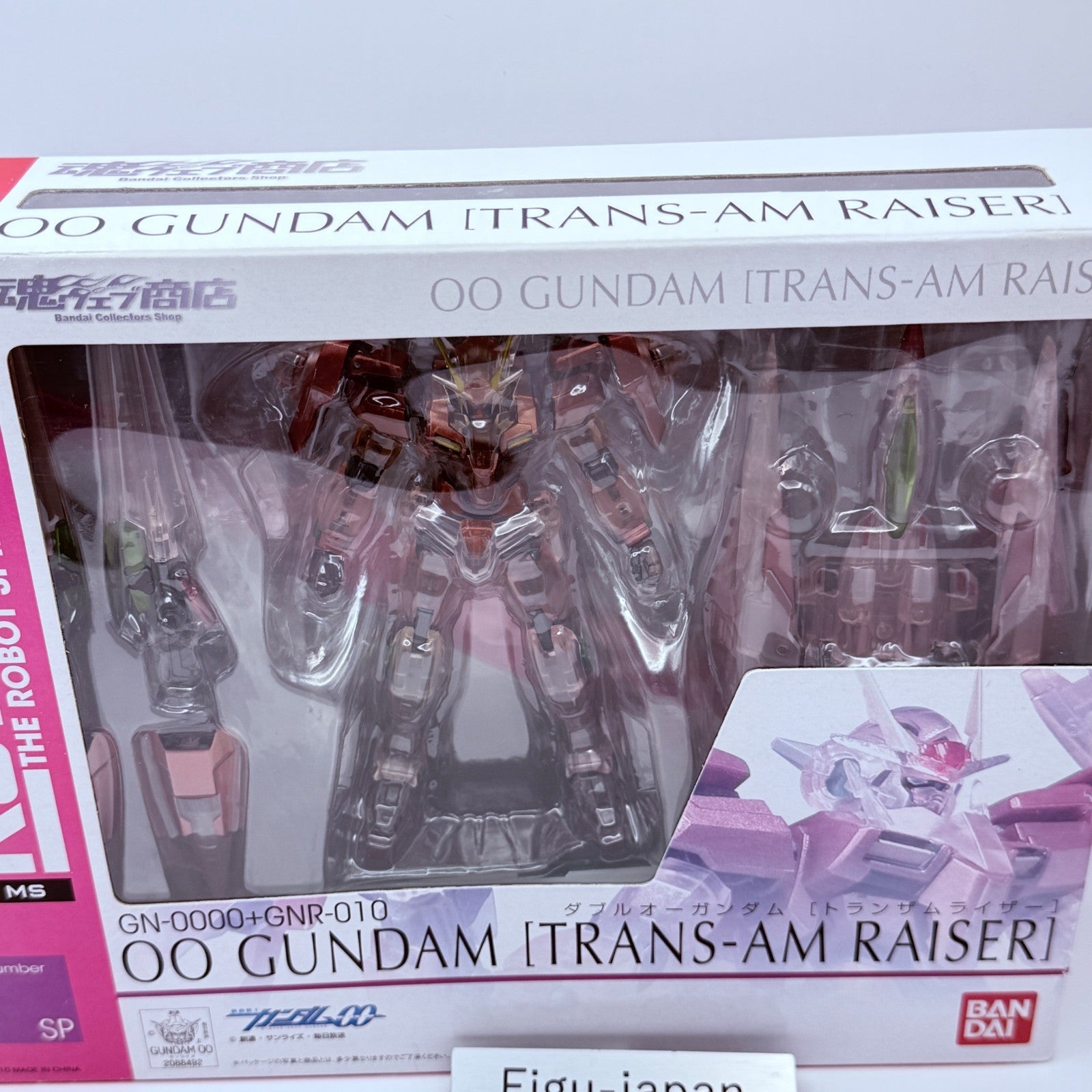 Trans-Am Raiser ROBOT Spirits SP Figure Gundam 00 Bandai Tamashii Nations MISB10