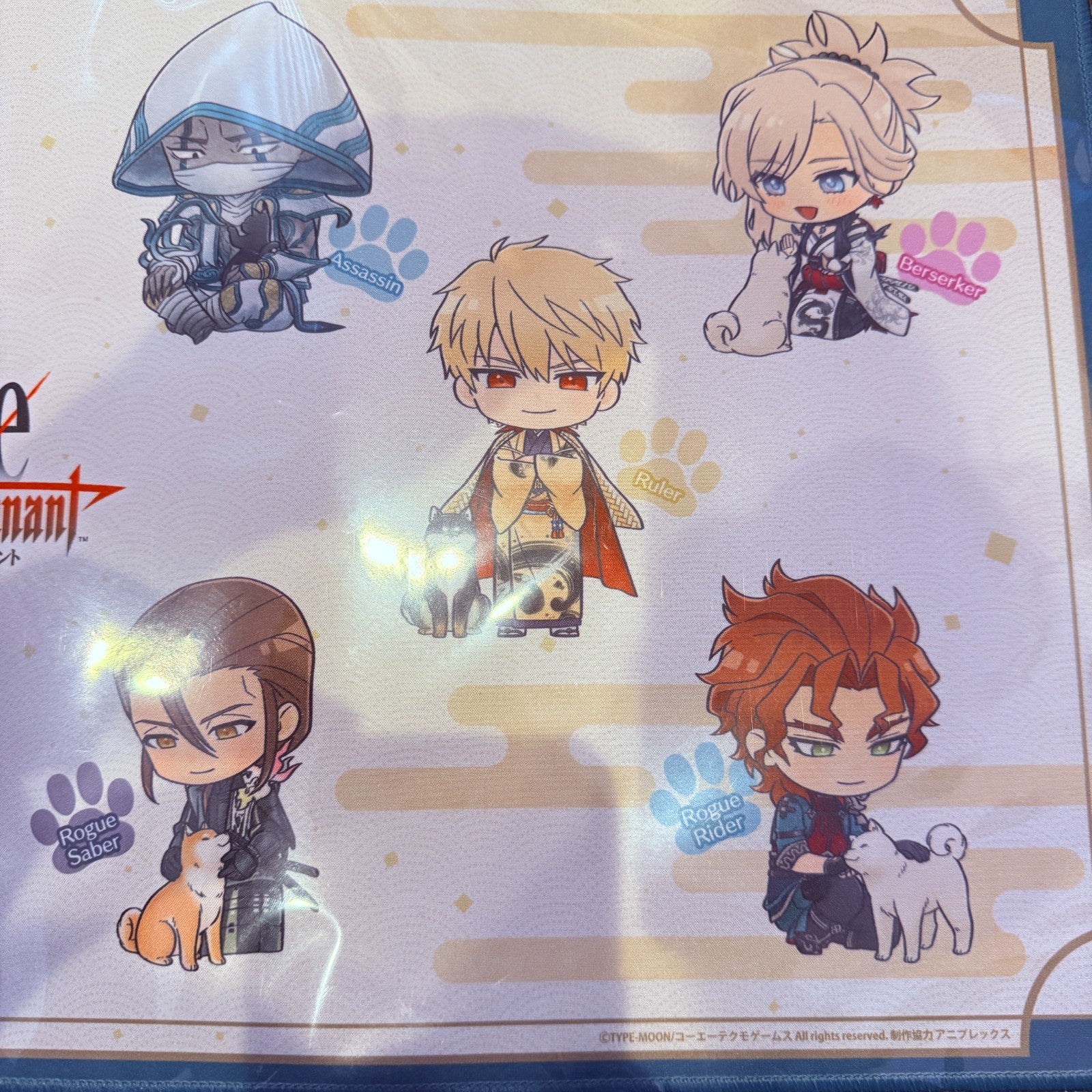 Fate/Samurai Remnant 2nd Anniv Kuji Musashi Set Art Board File Mug Desk Pad JP10