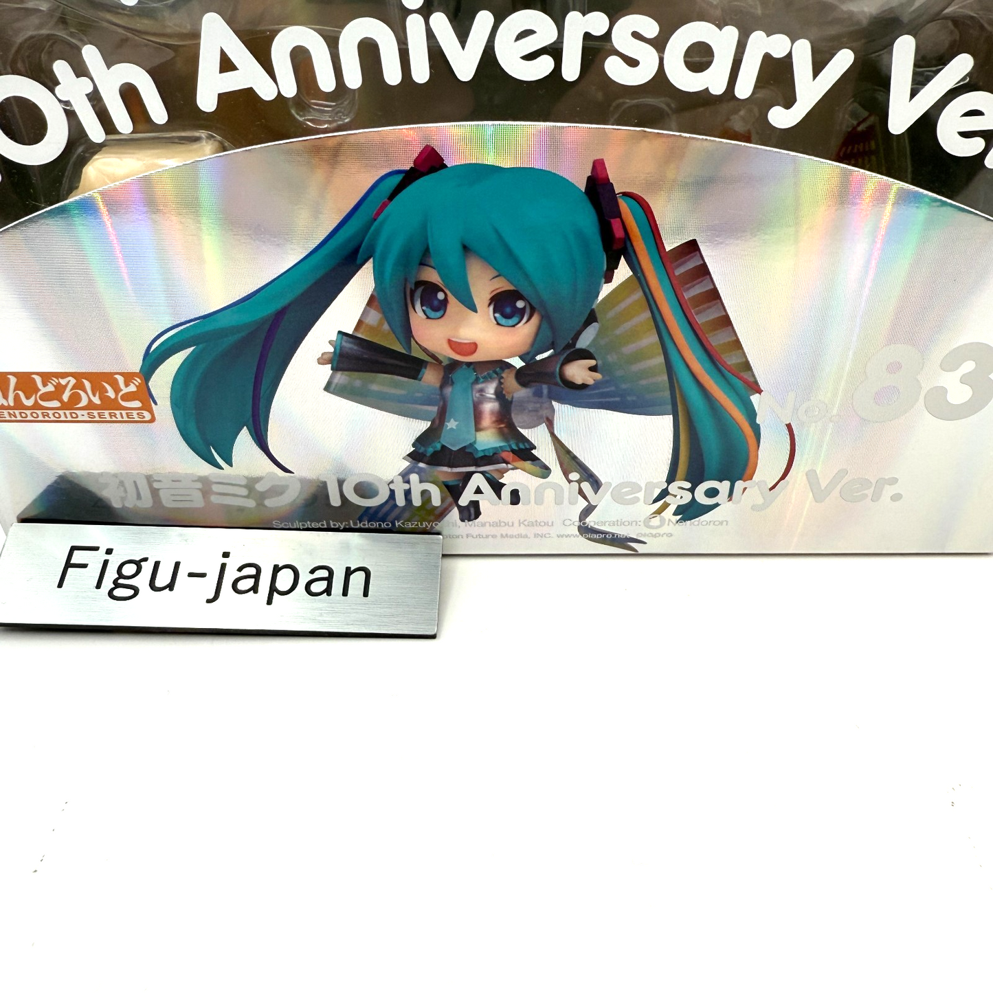 Good Smile Nendoroid 831 Hatsune Miku 10th Anniversary Figure Vocaloid NEW9