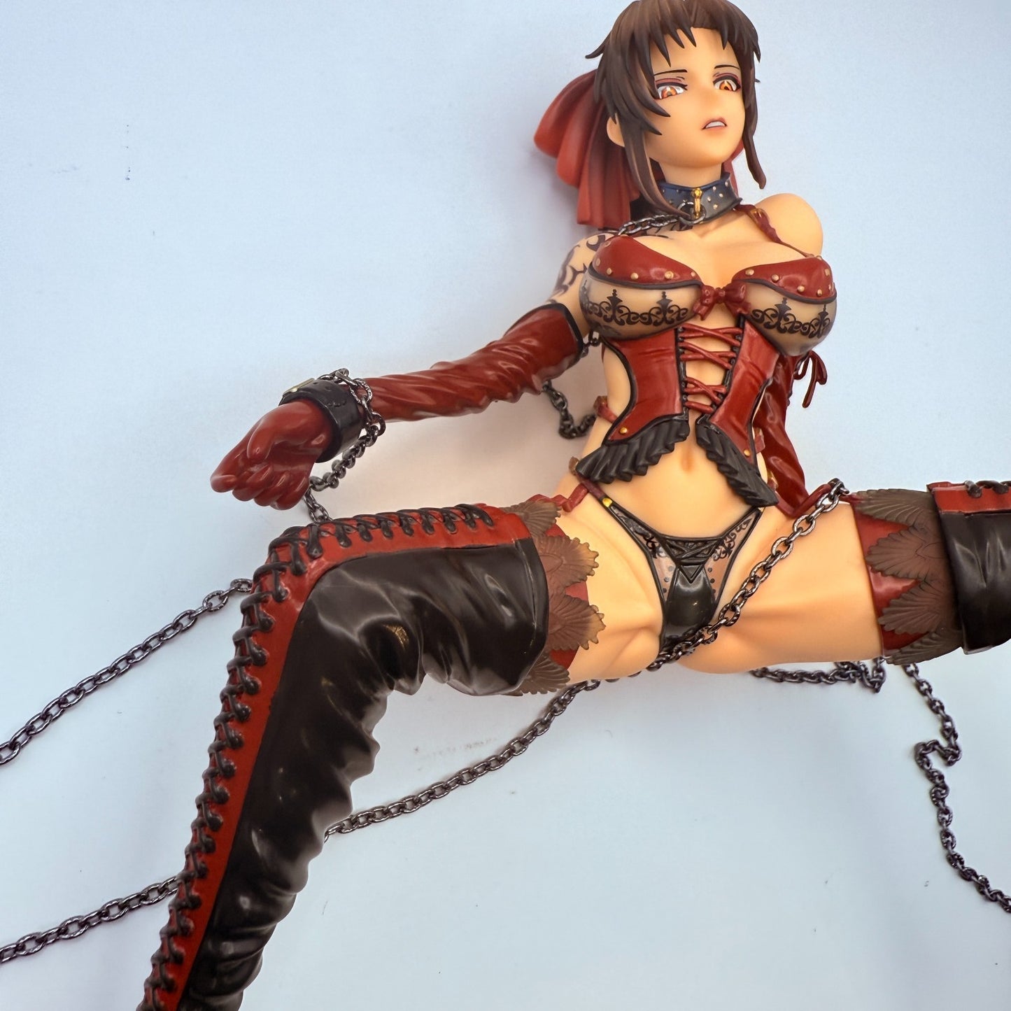 Medicos Black Lagoon Revy Scarlet Queen 1/7 Figure 20th Anniv Box Damaged Japan11