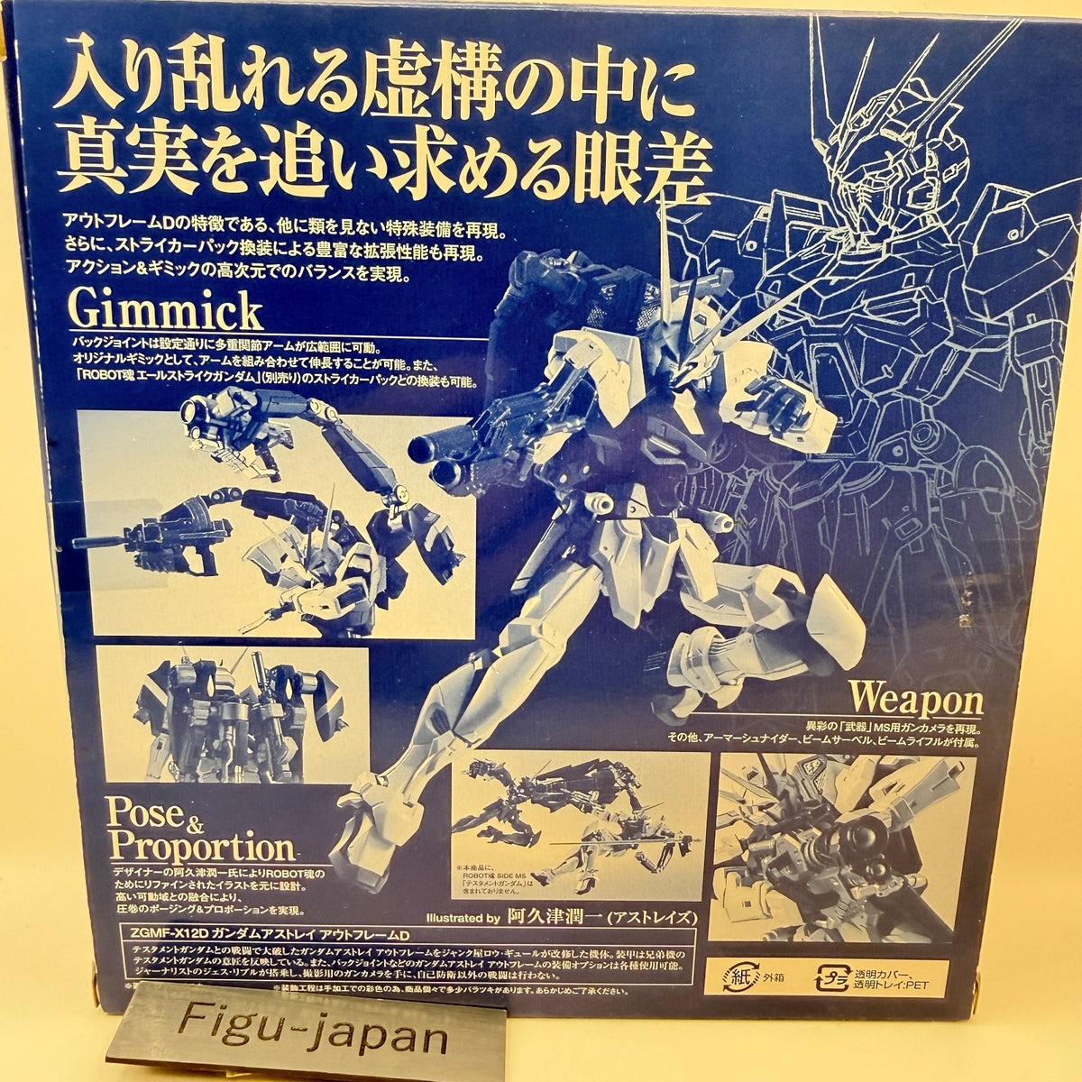 Gundam Astray Out Frame D Back Joint Robot Spirits Figure Bandai MIB Authentic2