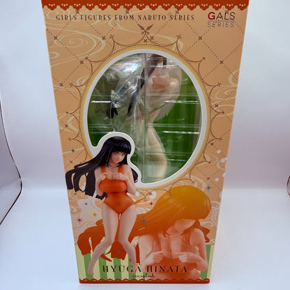 Hinata Hyuga Splash Ver Orange Figure Naruto Gals MegaHouse Authentic Sealed NIB8