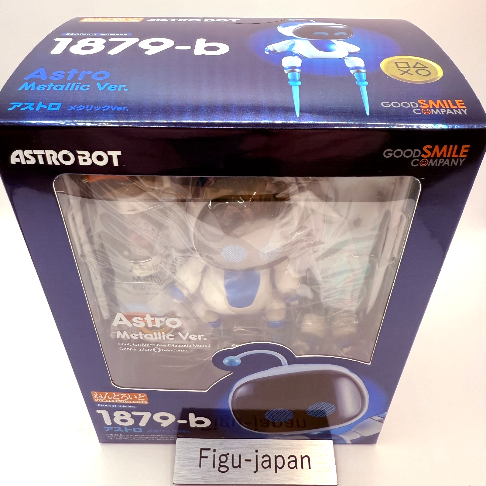 Nendoroid  1879b Astro Metallic Ver Astro's Playroom figure GSC  japan[express]0