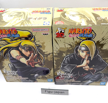 Deidara NARUTO Shippuden 20th  Figure Set of 2 VIBRATION STARS [express NEW]8