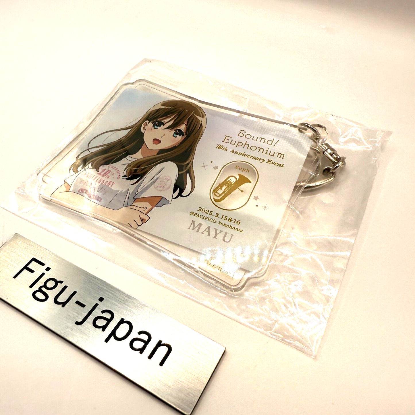 Sound! Euphonium 10th Anniversary Mayu Kuroe Acrylic Keychain Hibike! KyoAni S35