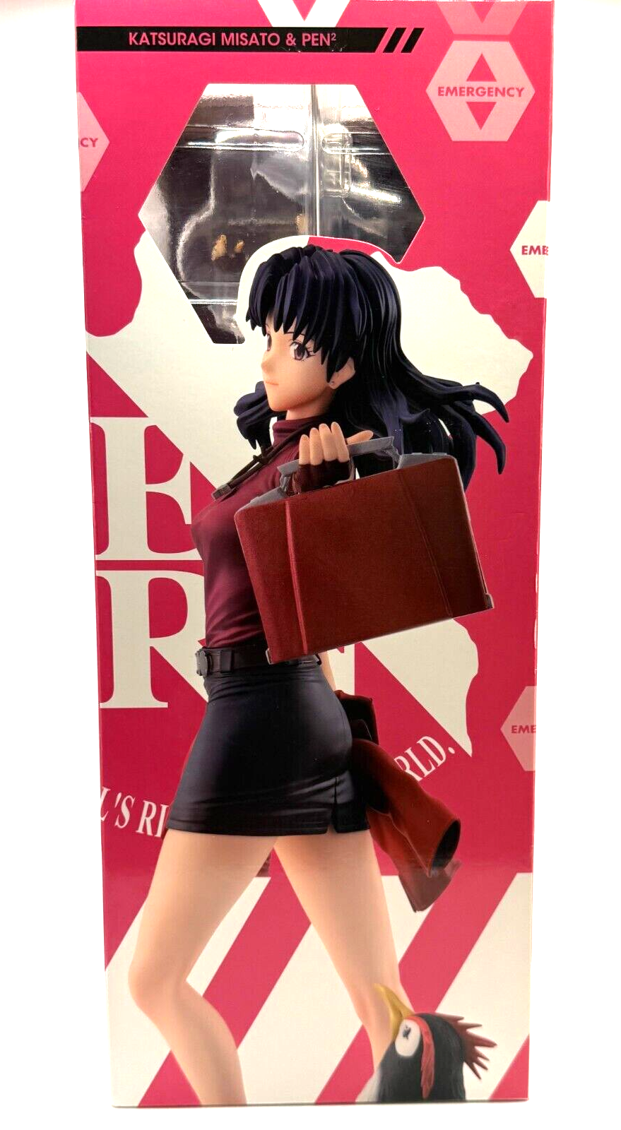 Megahouse GALS Misato Katsuragi & penpen Rebuild of Evangelion Figure from japan6
