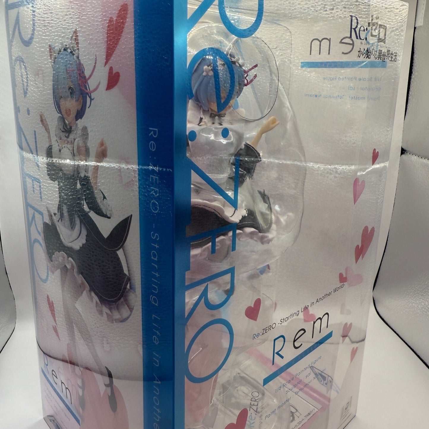 Alpha Omega Re:Zero Rem Nekomimi Cat Ear 1/8 Figure Kadokawa New Sealed Japan8