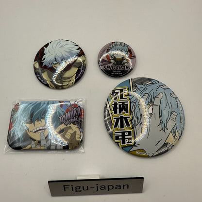 Tomura Shigaraki Pinback Button Badge Set 4 My Hero Academia MHA Villains NEW1