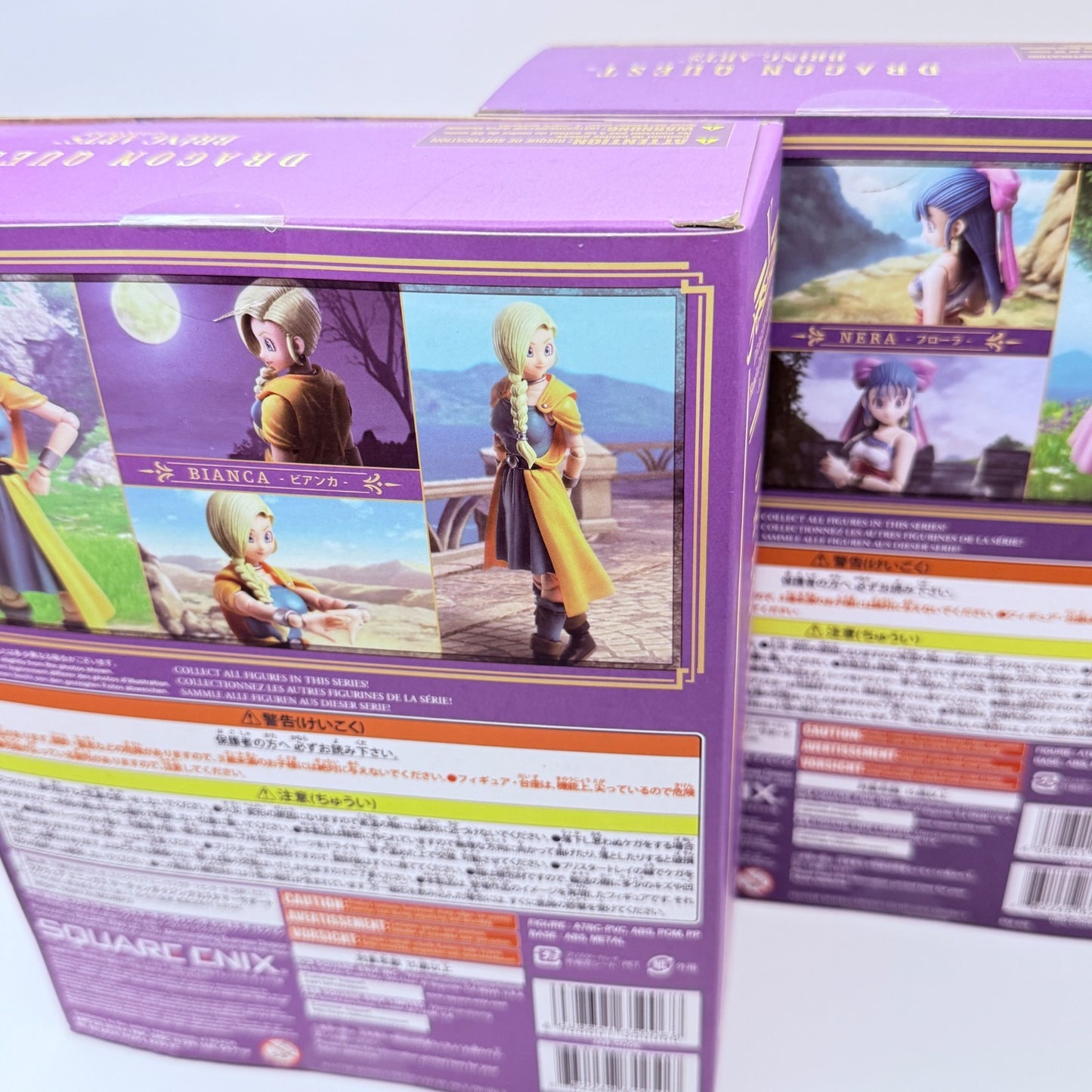 Bring Arts Dragon Quest V DQ5 Bianca & Flora Nera Figure Set Square Enix MISB4