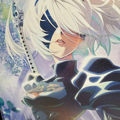 NieR:Automata Ver1.1a Ichiban Kuji Prize A 2B Art Holder Display Case Japan9