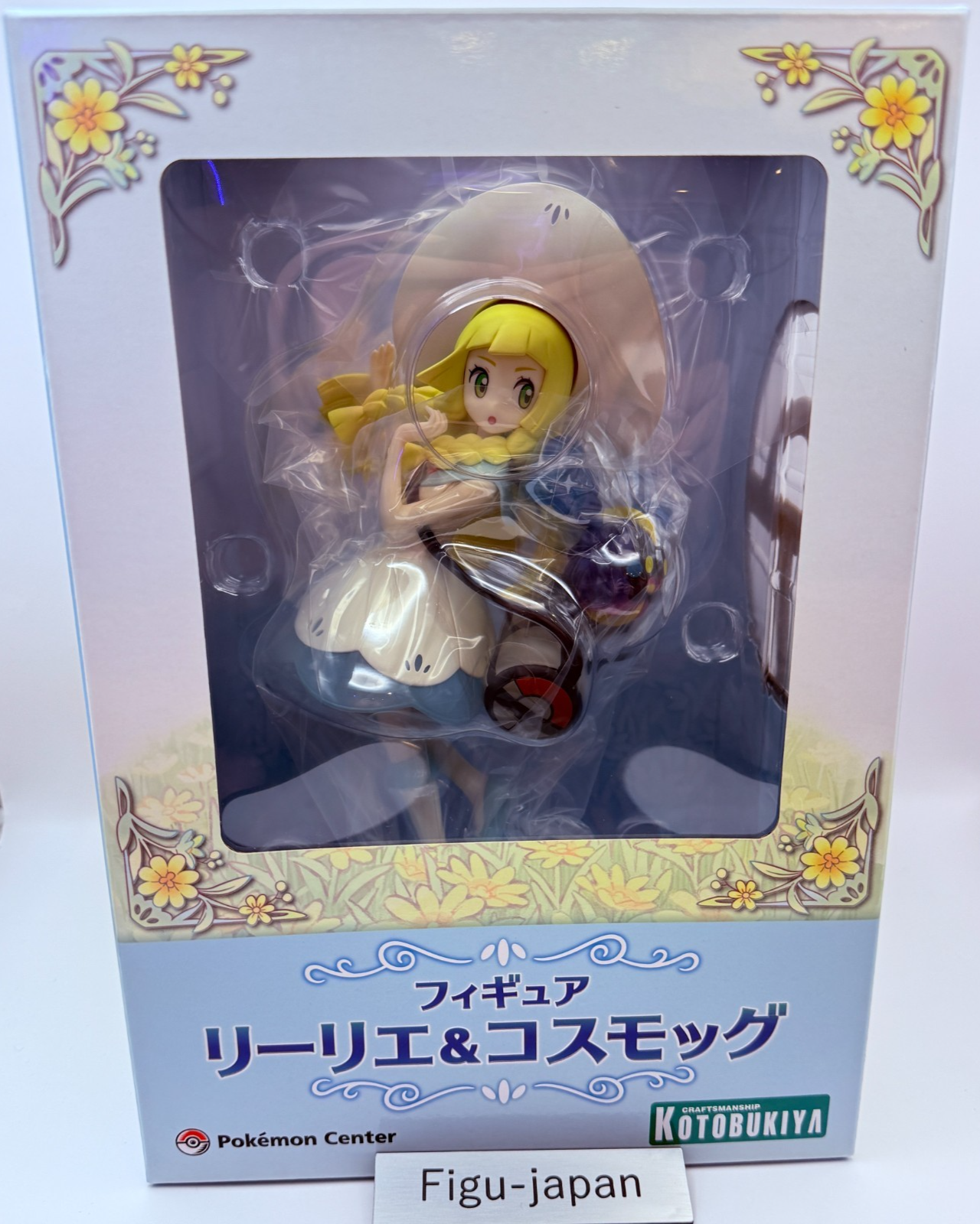 Pokemon Center Lillie & Cosmog 1/8 Figure Kotobukiya Authentic Japan New Sealed0