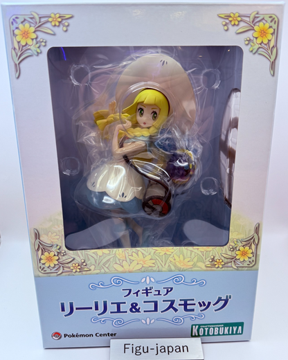 Pokemon Center Lillie & Cosmog 1/8 Figure Kotobukiya Authentic Japan New Sealed0