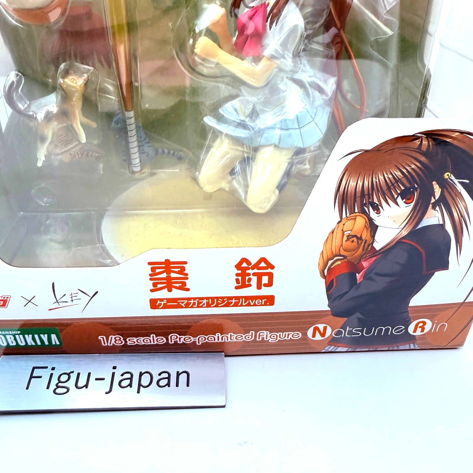 Kotobukiya Rin Natsume Gamemaga Original Figure Little Busters! MISB Authentic2