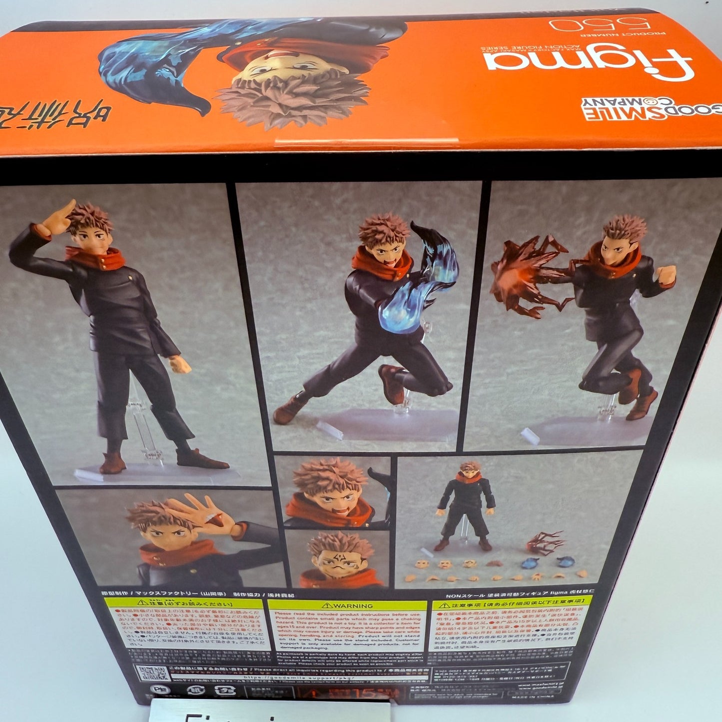figma 550 Jujutsu Kaisen Yuji Itadori Action Figure Good Smile Company Japan NEW3