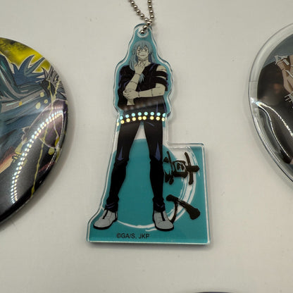 Mahito Jujutsu Kaisen Pinback Button Acrylic Keychain Set Official Merchandise13