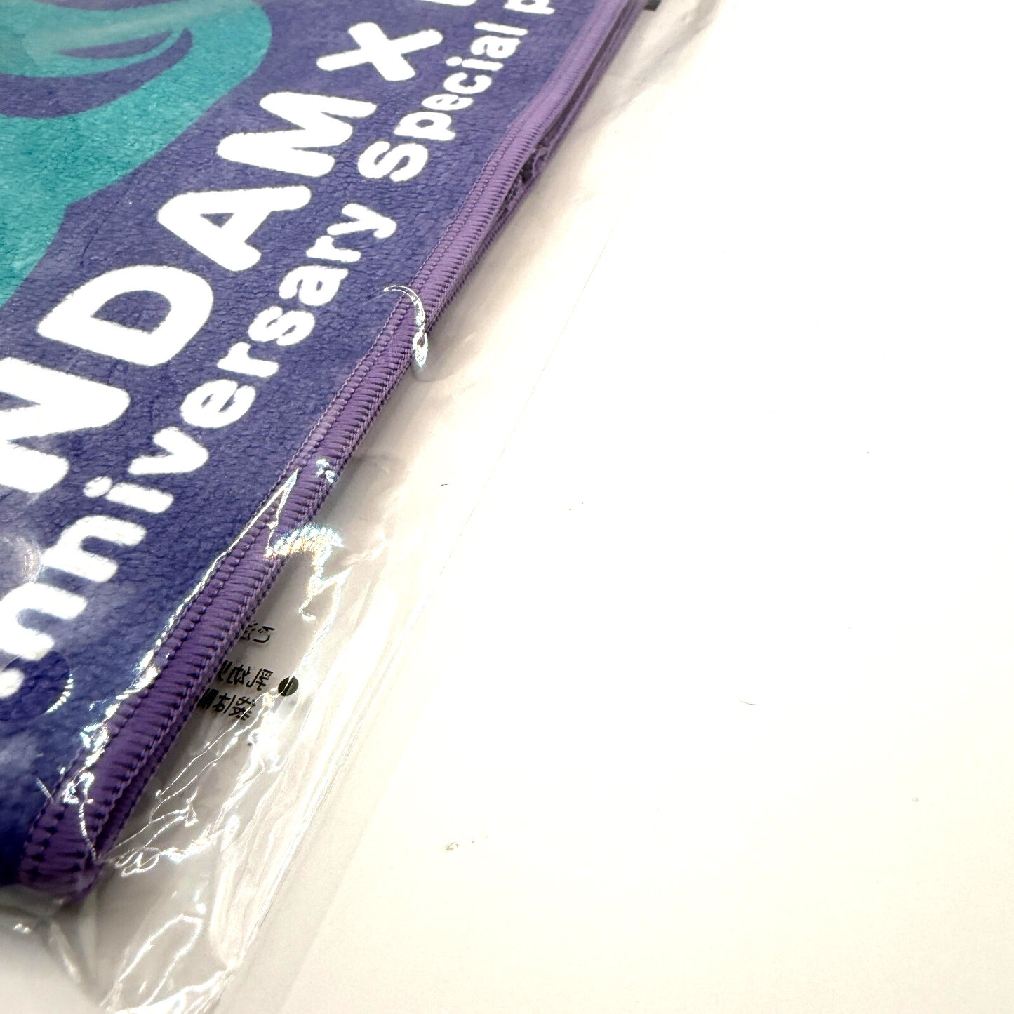 Gundam 45th Anniversary Hatsune Miku Collaboration Muffler Towel Scarf NWT4