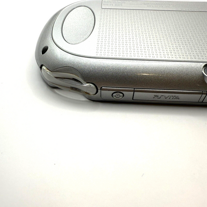 Sony PlayStation Vita PCH1000 ICE SILVER WiFi PSO2 soft & memory card 16GB3