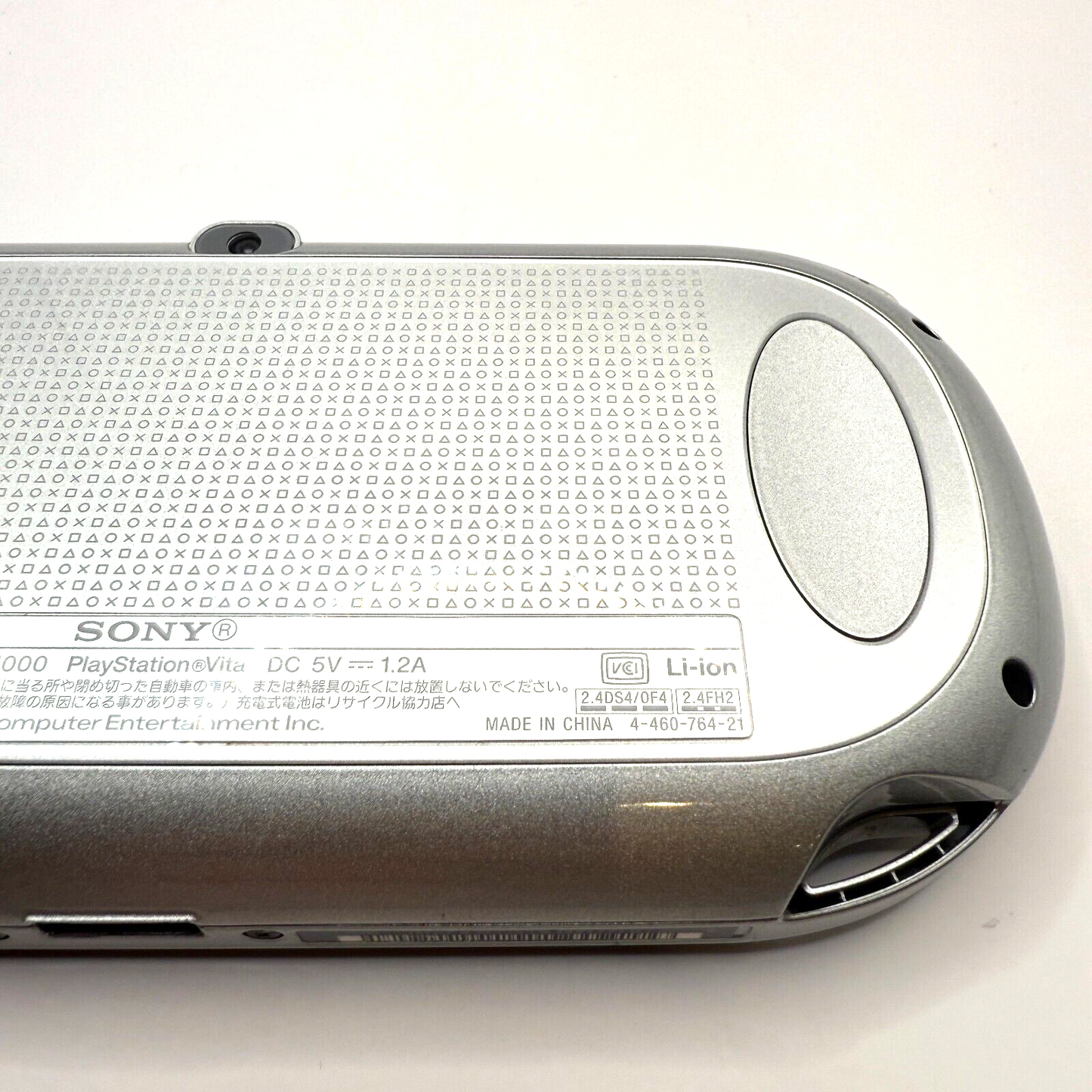 Sony PlayStation Vita PCH1000 ICE SILVER WiFi PSO2 soft & memory card 16GB9