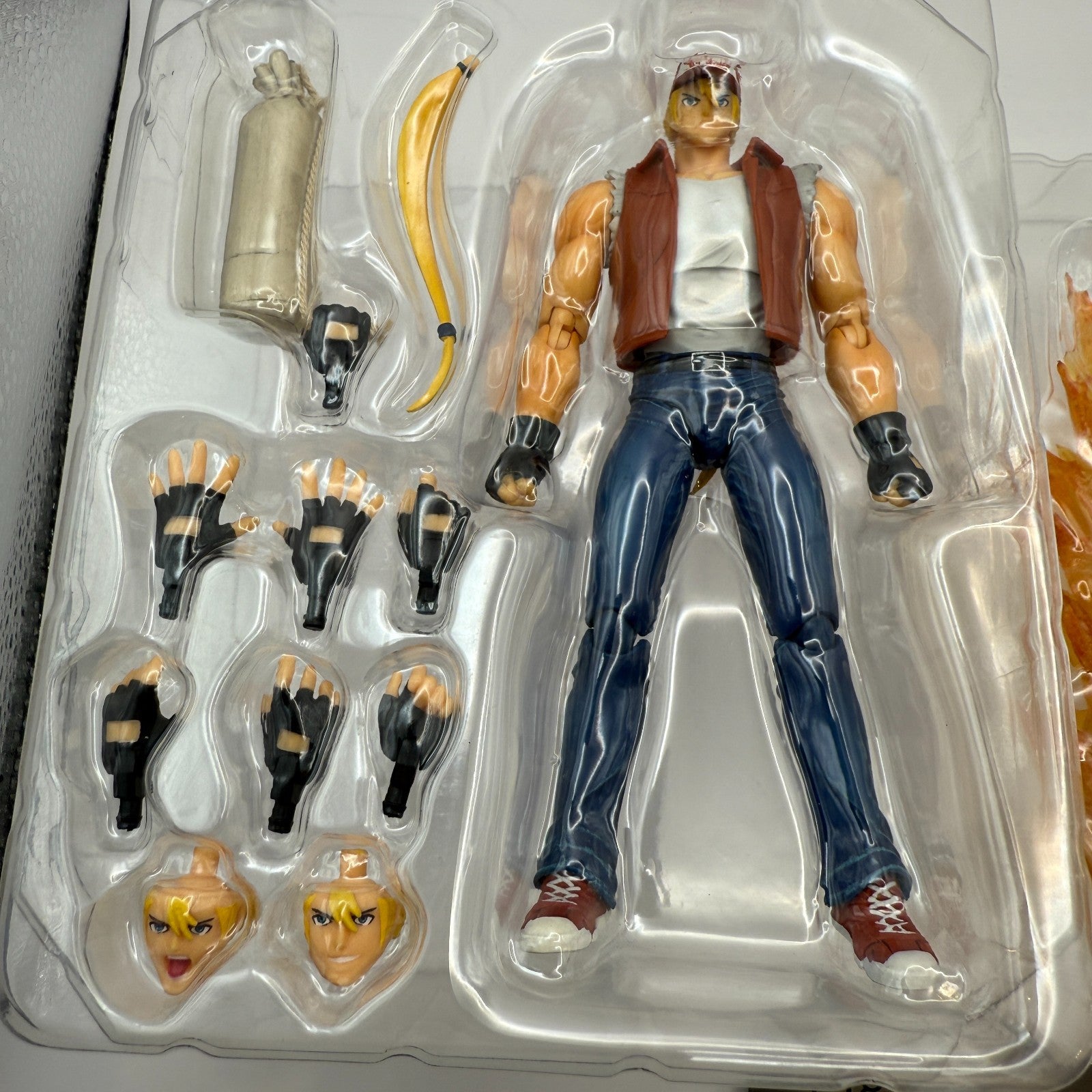 Terry Bogard DArts KOF The King of Fighters Action Figure MIB Bandai Authentic7