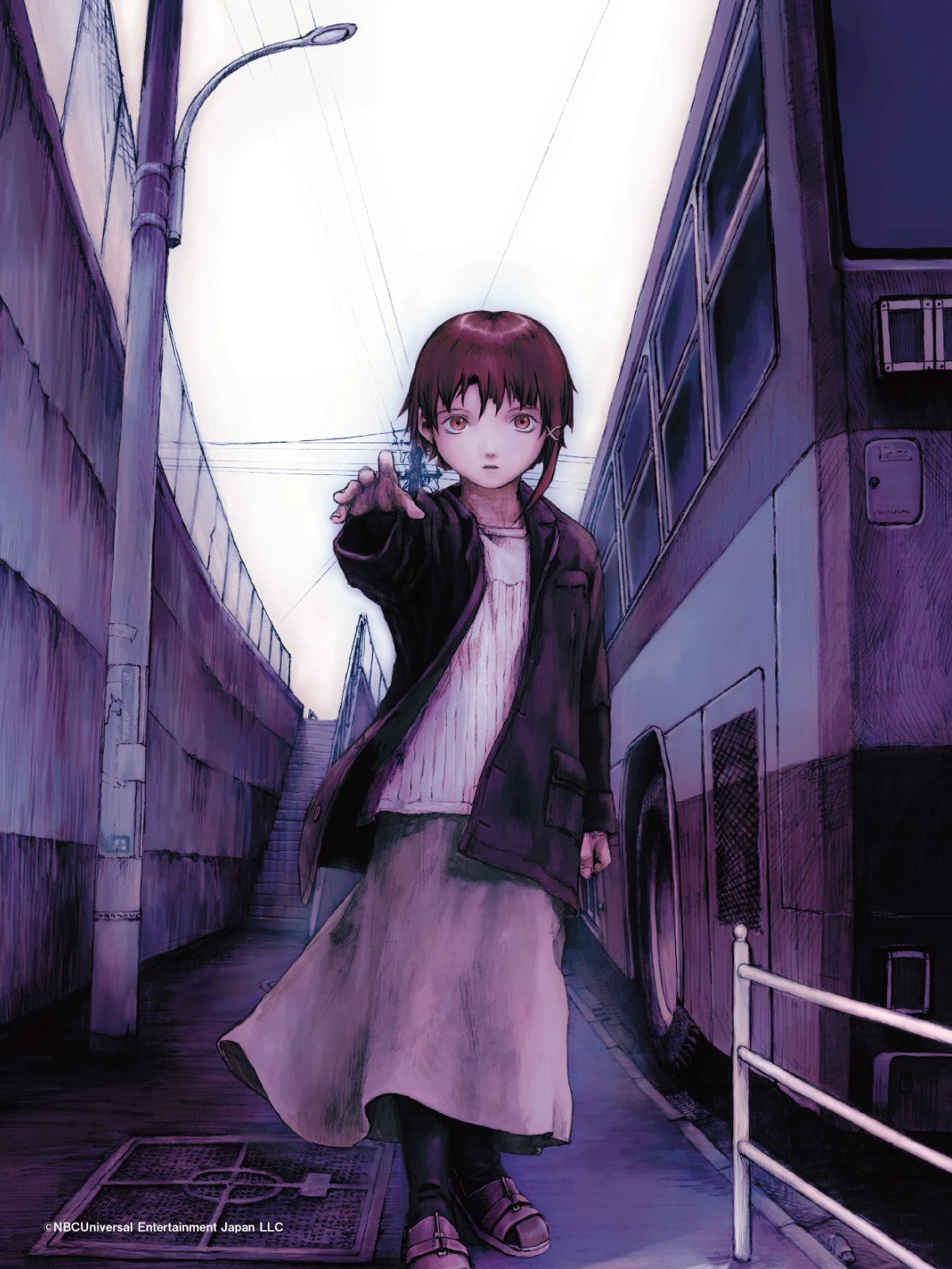 SERIAL EXPERIMENTS LAIN mini Acrylic stand Yoshitoshi Abe  limited[express]8