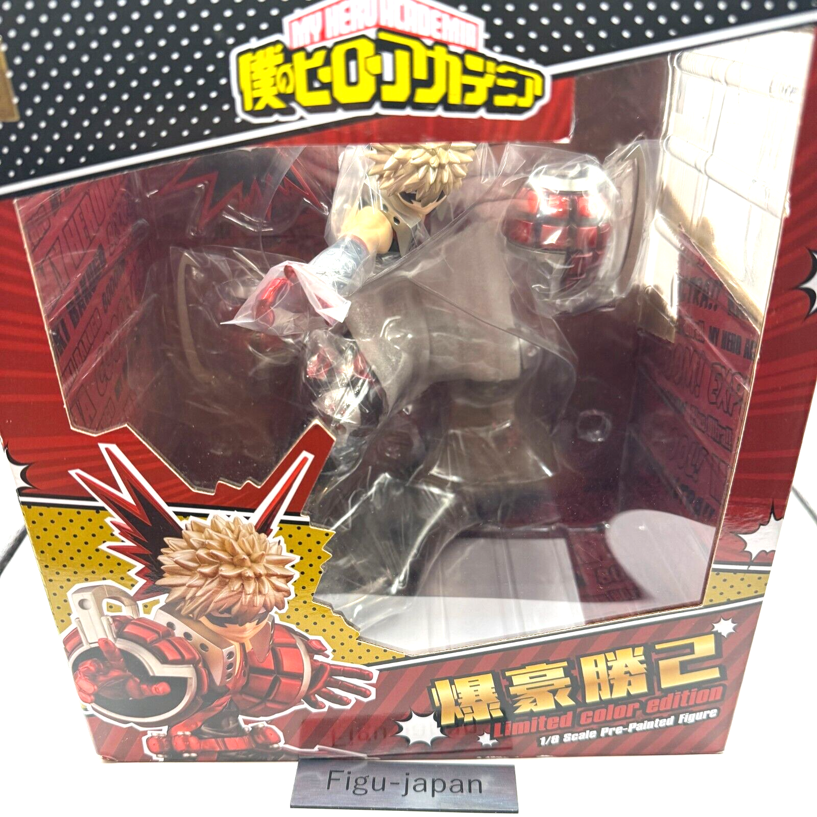 Authentic Kotobukiya ARTFX J Katsuki Bakugo Limited Color Edition Figure MHA NEW0